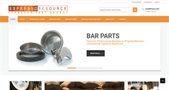 Desktop Screenshot of espressoresource.com