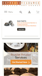 Mobile Screenshot of espressoresource.com